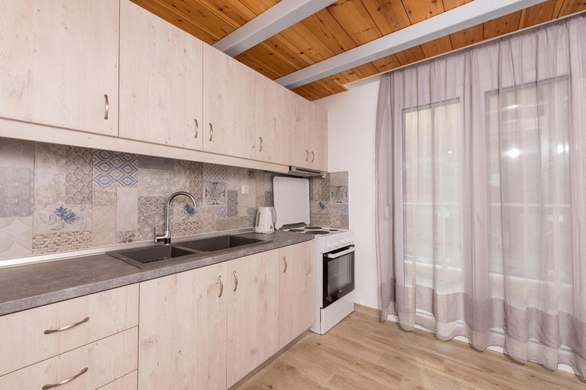 Artemis Beach Apartments Chrysi Ammoudia ภายนอก รูปภาพ